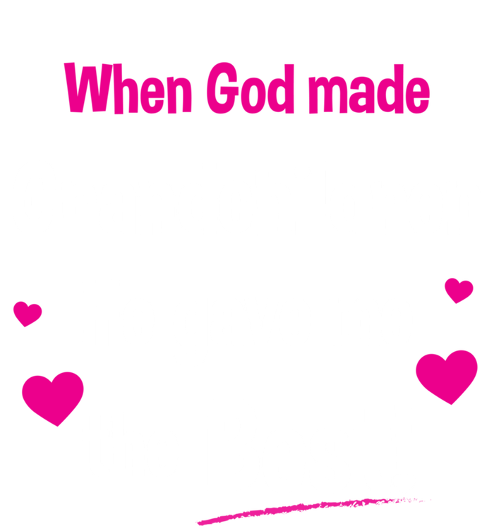 When God Made Grandchildren He Gave Me The Best Granny Gift Tie-Dye T-Shirt