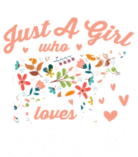 Just A Girl Who Loves Cows Gift Sustainable Knit Beanie