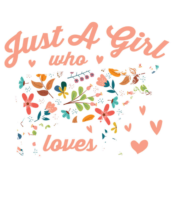 Just A Girl Who Loves Cows Gift Sustainable Knit Beanie