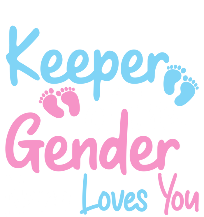 Keeper Of The Gender Nana Loves You Funny Gender Reveal Cool Gift Baby Bodysuit