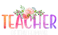 Teacher Of Tiny Humans Floral T-Shirt