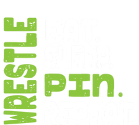 Eat Sleep Wrestle Repeat Wrestling Warm Up Gift T-Shirt