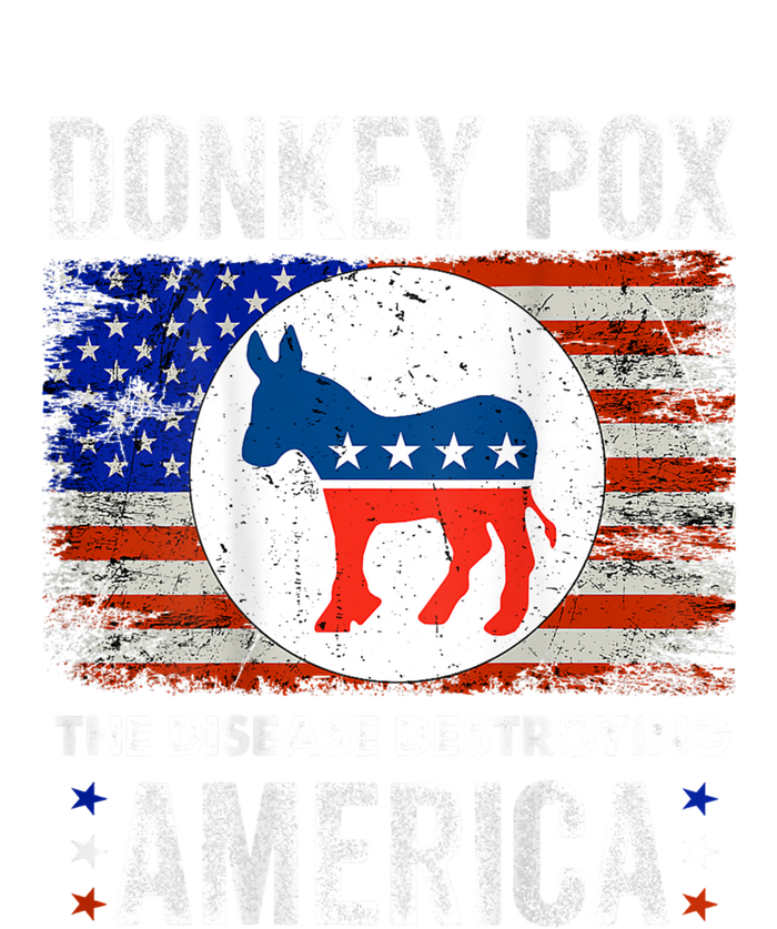 Donkey Pox The Disease Destroying America Funny Sustainable Bucket Hat