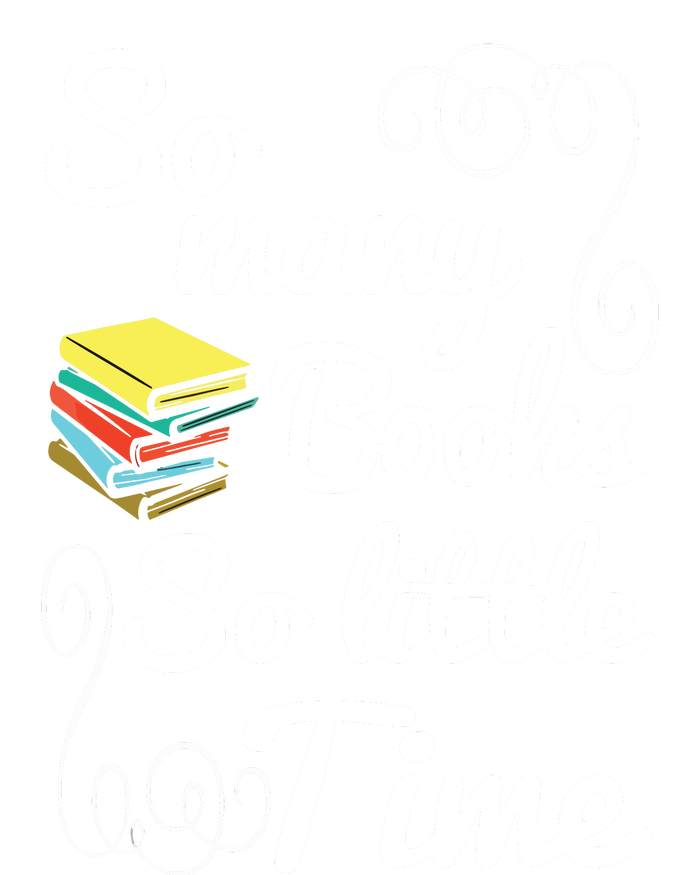 So Many Books Little Time Books Lover Drawstring Bag