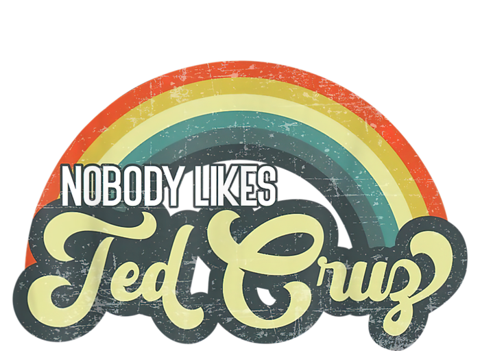 Nobody Likes Ted Cruz Rainbow Vintage Premium Hoodie