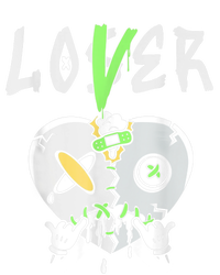 5 Retro Green Bean Loser Lover Heart Shoes 5s Green Bean T-Shirt