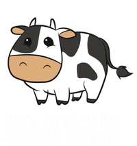 Just A Boy Who Loves Cows Gift Women's T-Shirt