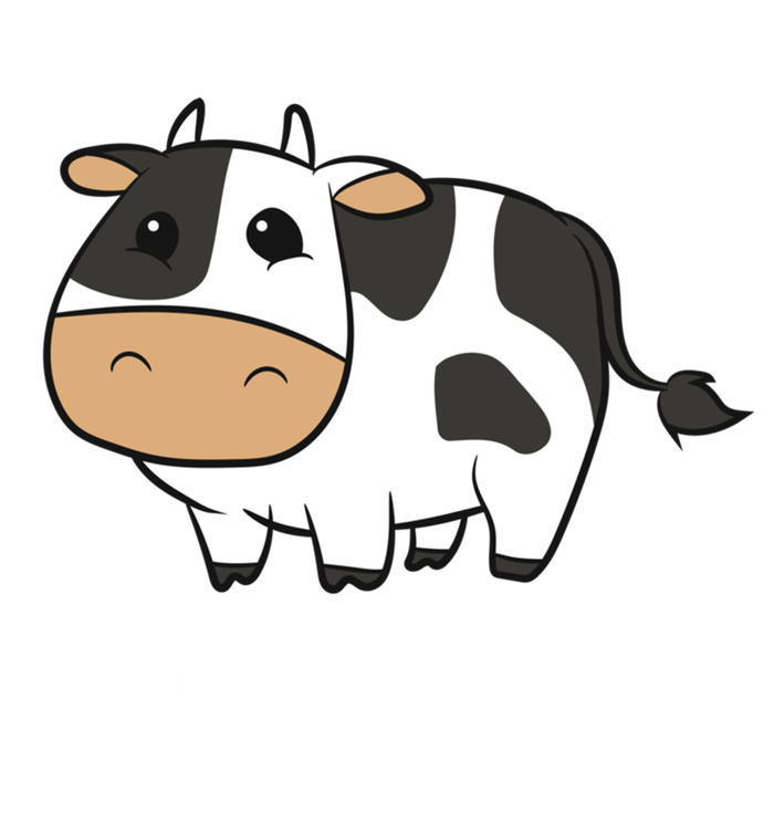 Just A Boy Who Loves Cows Gift Women's T-Shirt