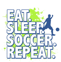 Eat Sleep Soccer Repeat Gift Button