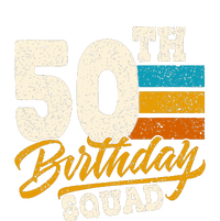 Funny 50th Birthday Squad Group Vintage Retro Snapback Five-Panel Rope Hat