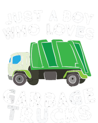 Garbage Truck Just A Boy Who Loves Garbage Trucks Daily Commute Backpack