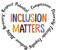 Inclusion Matters Heart Positive Diversity Kindness Matter T-Shirt