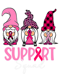 Gnomes Support Squad Breast Cancer Awareness Pink Ribbon Valucap Bio-Washed Visor