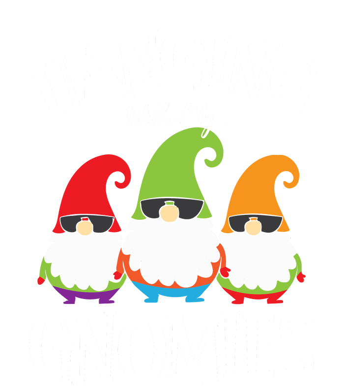 Hanging With My Gnomies Gnomes Christmas Squad USA-Made Doggie Bandana