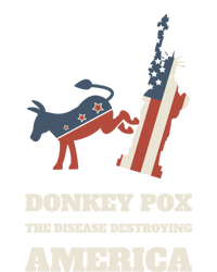 Donkey Pox The Disease Destroying America Funny Anti Biden Tank Top