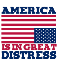 America Is In Great Distress Upside Down Flag 12 oz Stainless Steel Tumbler Cup