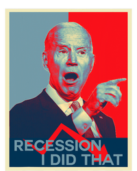 Recession I Did That Funny Joe Biden Meme Hope Style Sustainable Knit Beanie