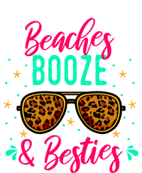 Cute Girls Trip Weekend Vacation Beaches Booze And Besties Gift Poster