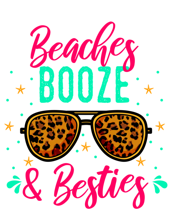 Cute Girls Trip Weekend Vacation Beaches Booze And Besties Gift Poster