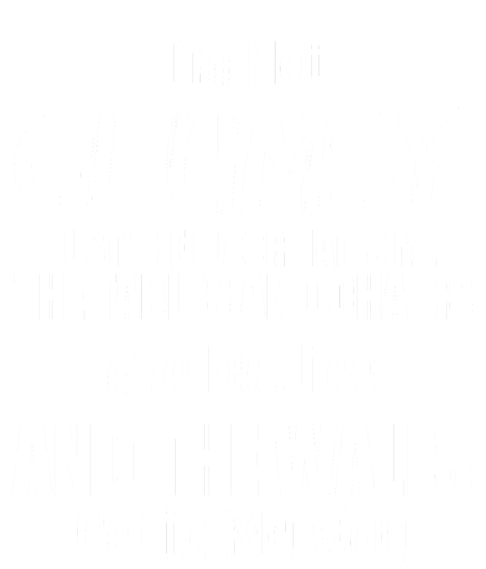 I'm Not Clumsy Funny Gift Drawstring Bag