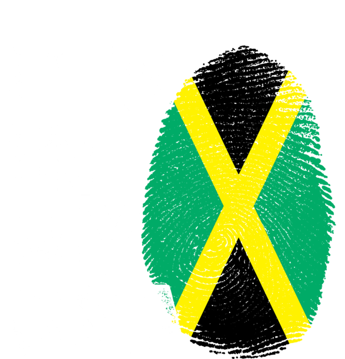 It's In My Dna Jamaican Flag Jamaica Fingerprint Gift T-Shirt