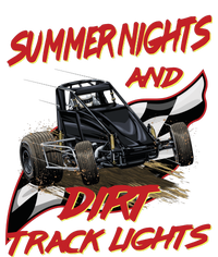 Summer Nights Dirt Track Lights | Dirt Track Racing | Motocross Gift T-Shirt