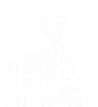 Who Tooted Funny Train Lovers & Railroad Model Trains T-Shirt