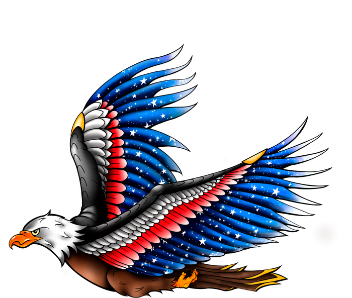 Tattoo American Eagle T-Shirt