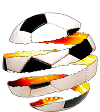 Soccer Ball Tear Coaster