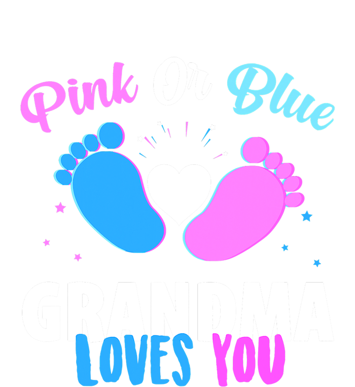 Funny Gender Reveal Party Pink Or Blue Grandma Loves You Baby Bodysuit