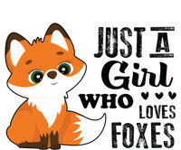 Just A Girl Who Loves Foxes Fox Lover Gift T-Shirt