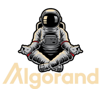 Algorand Crypto Astronaut Wool Snapback Cap