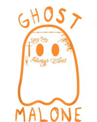 Cute Ghost Malone Fall Season Funny Halloween Spooky Season Long Sleeve Shirt