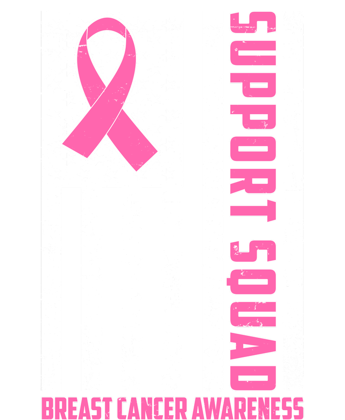 Breast Cancer Awareness Support Squad Distressed USA Flag Toddler T-Shirt