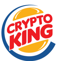 Funny Crypto King Logo Insulated Varsity Jacket