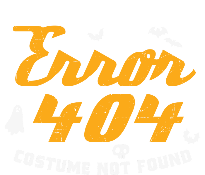 Funny Halloween Shirts, Error 404 Costume Not Found Kids T-Shirt