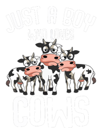 Just A Boy Who Loves Cows Farmers Cow T-Shirt