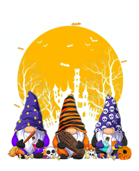 Three Gnomes Happy Halloween Fall Candy Corn Pumpkin T-Shirt