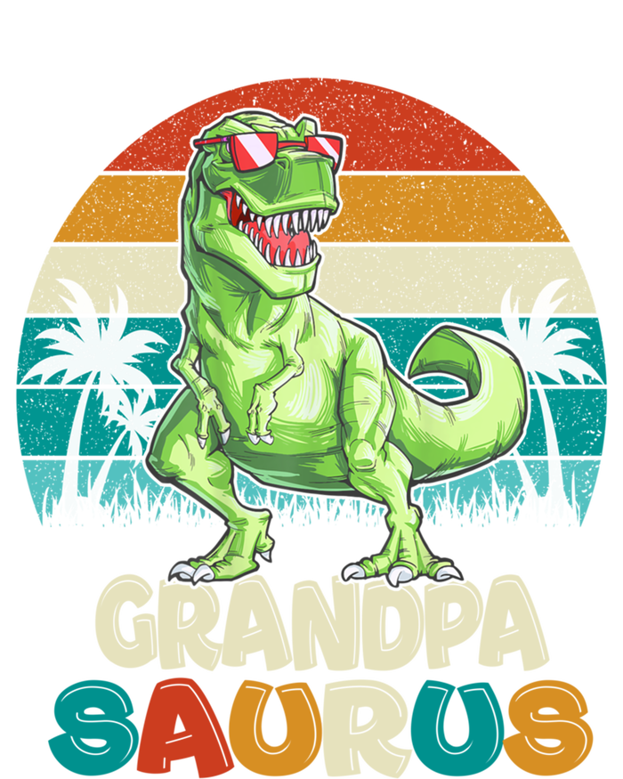 Grandpasaurus T Rex Dinosaur Grandpa Saurus Family Matching Gift Women's T-Shirt