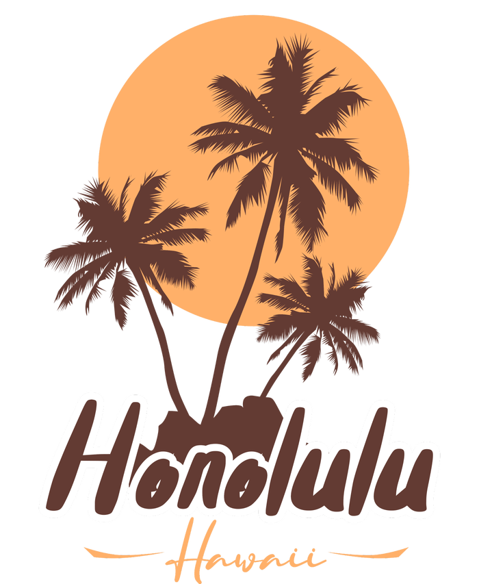 Honolulu Hawaii Sunset T-Shirt