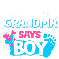 Gender Reveal Party Grandma Says Boy Team Boy Infant Baby Jersey Bodysuit