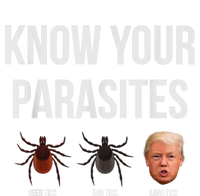 Know Your Parasites Dump President Trump Parasite Lunatic Cooling Performance Crew T-Shirt