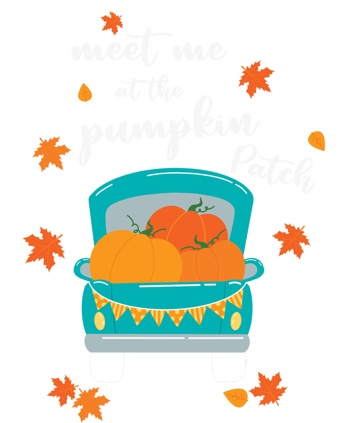 Meet Me At Pumpkin Patch Thanksgiving Truck Tie Dye Hoodie