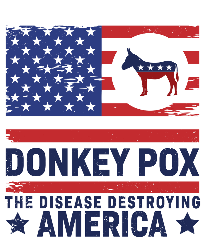 Donkey Pox Anti Democrat City Backpack