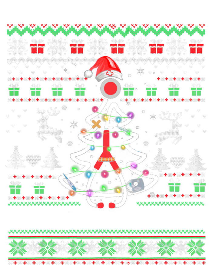 Er Nurse Christmas Crew Emergency Room Icu Nursing Squad Gift Women's Flannel Pajama Set