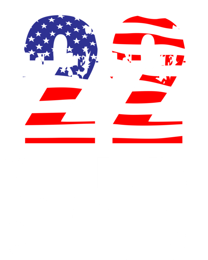 22 A Day Veteran Lives Matter I Veterans Day 2021 Honoring Gift Ladies Essential Flowy Tank