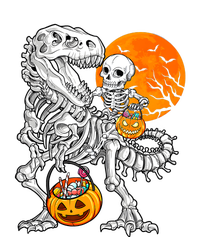 Skeleton Dinosaur T Rex Boys Halloween Mummy Funny Pumpkin Tall Long Sleeve T-Shirt