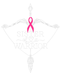 Sister Of A Warrior Breast Cancer Awareness Support Squad Long Sleeve Shirt