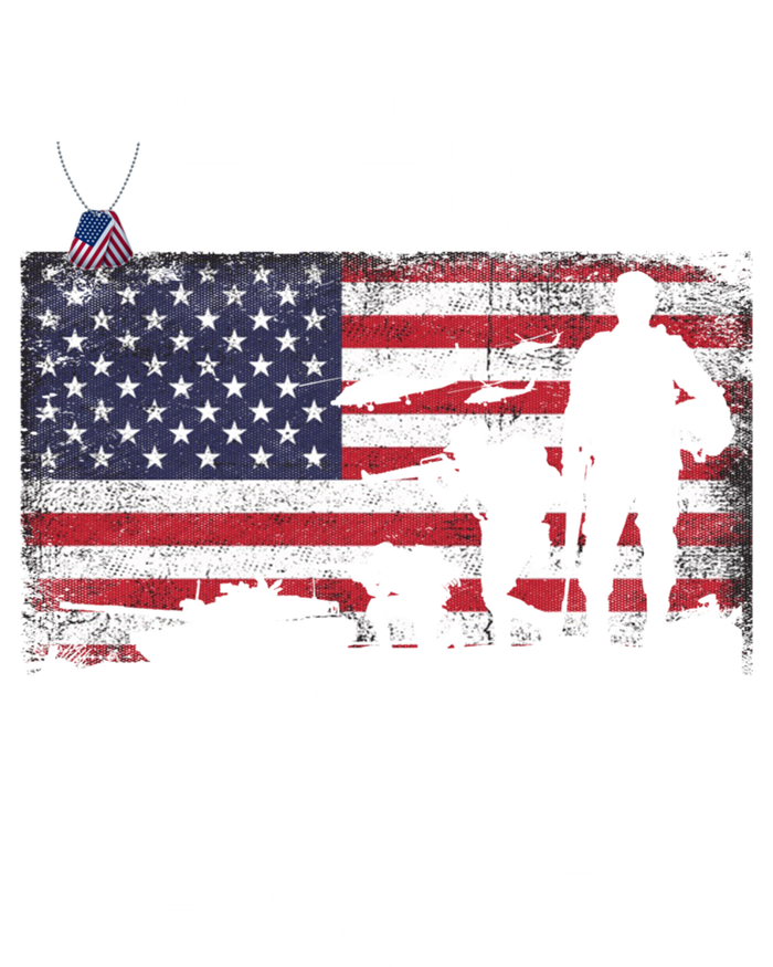 My Favorite Veteran Is My Stepdad Cool Gift Flag Father Veterans Day Cute Gift Ladies Essential Tank