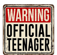 Warning Officially A Teenager Tall T-Shirt